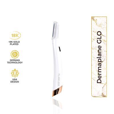 Flawless Finishing Touch Dermaplane Glow Facial Hair Remover - Hair Removal Accessories