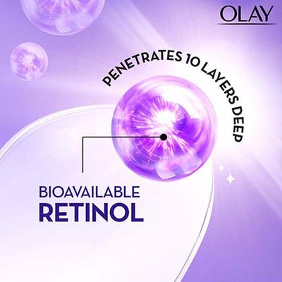Olay Retinol Kit for Overnight Repair - Retinol Serum with Free Cleanser, 24h Hydration 1's - Night Cream