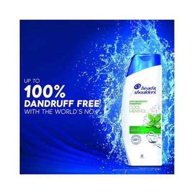 Head & Shoulders Cool Menthol Anti Dandruff Shampoo For Women & Men 340 ml - Shampoos