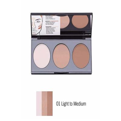 NOTE PERFECTING CONTOURING POWDER PALETTE 01 15 gm - Face Palettes