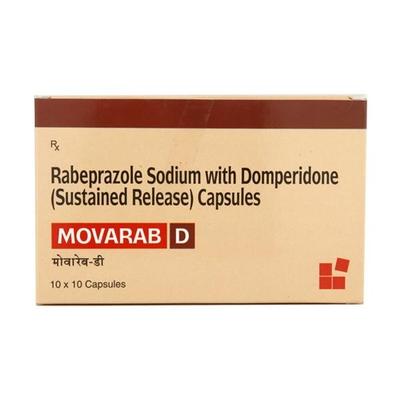 Movarab D Capsule 10'S - Ulcer/Reflux/Flatulence-Aaa