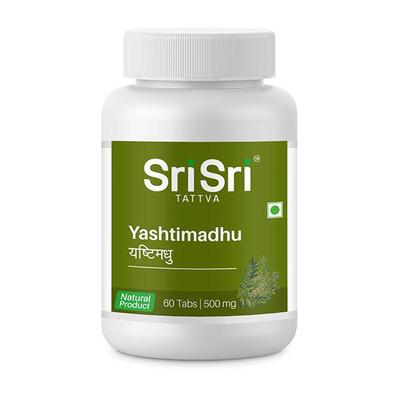 Sri Sri Tattva Yashtimadhu 500 mg Tablet 60's - Speciality Medicines