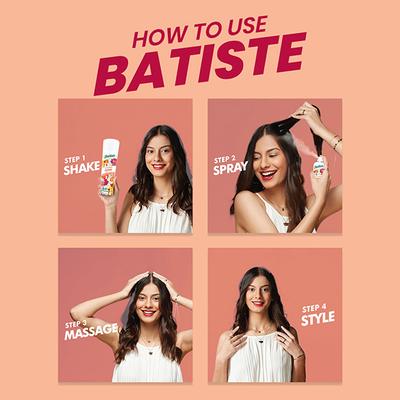 Batiste Dry Shampoo Floral Essence 200 ml - Dry Shampoos & Conditioners