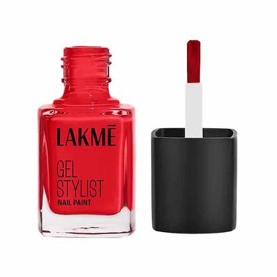 Lakme Absolute Gel Stylist Nail Color Tomato Tango 12 ml - Nail Care