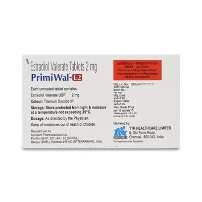 Primiwal E2 Tablet 10'S - Hormonal Therapy-Oes