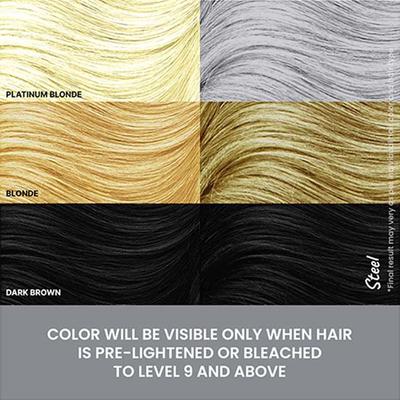 2.Oh! Semi Permanent Hair Color - Steel 100 ml - Crème