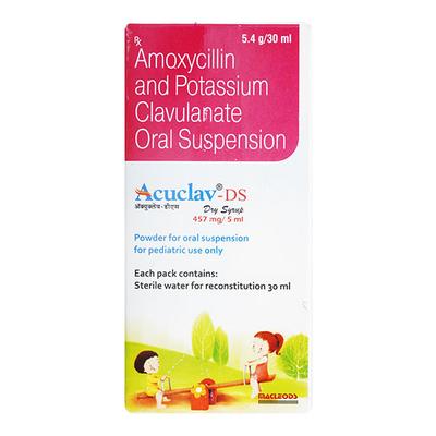 Acuclav DS Dry Syrup 30ml - Bacterial Infections-Pen
