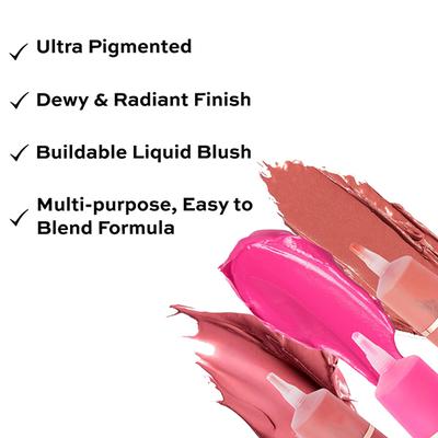 Makeup Revolution Superdewy Liquid Blusher Flushing For You 15 ml - Blushes