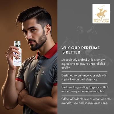 Beverly Hills Polo Club Sports No.9 Eau De Toilette For Men 50 ml - Men Perfumes (Edt/Edp)