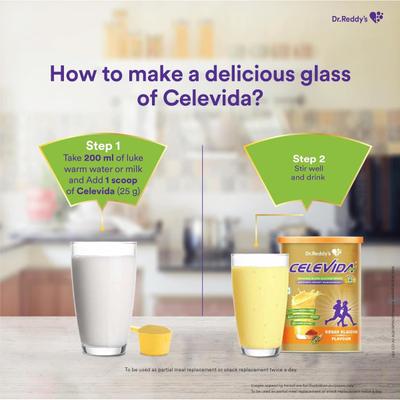 Celevida Diabetes Care Powder - Kesar Elaichi Flavour 400 g - Diabetes (Fitness)