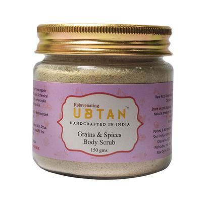 Rejuvenating UBTAN Body Scrub - Grains & Spices 150 gm - Face Scrubs