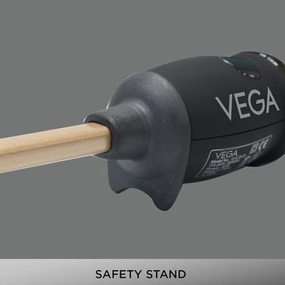 Vega Chopstick Hair Curler 7x10 mm With Ceramic Coated Barrel (VHCS-01) Black 1's - Multi-Stylers
