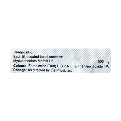MYSTEAD 500 Tablet 10's - Auto Immune Disease-Imm