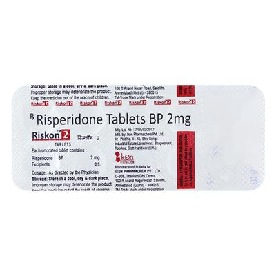 RISKON 2 Tablet 10's - Psychosis-Ans