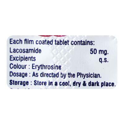 LACOFIT 50 Tablet 10's - Epilepsy/Convulsion-Ant