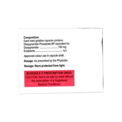 NORPACE NEW Capsule 10's - Arrhythmiasis
