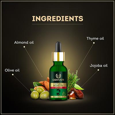 Denver Growth Beard Oil 30 ml - Beard Oil