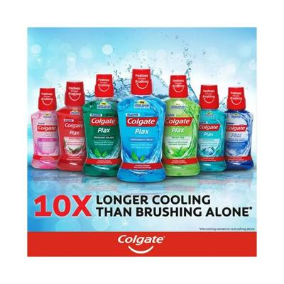 Colgate-Palmolive, Colgate Plax Antibacterial Mouthwash, 24/7 Fresh Breath (Pepper Mint) 250 ml - Mouthwash