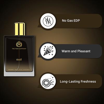 The Man Company Oud EDP for Men 100 ml - Men Perfumes (Edt/Edp)