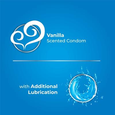 Skore Xtra Lubrication Condoms - Blue 3's - Plain/Flavoured Condoms