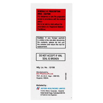 LYCEFT 500mg Injection 1's - Bacterial Infections-Cep