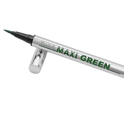 Incolor Maxi Pen Eyeliner Green 2 Gm - Blushes