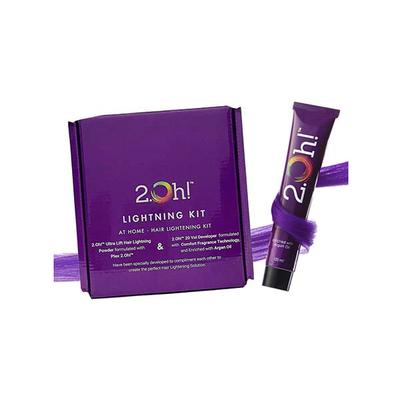 2.Oh! Semi Permanent Hair Color + Lightning Kit - Violet Combo 1's - Hair Creams