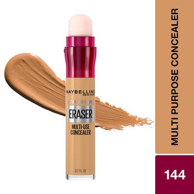 Maybelline New York Instant Age Rewind Eraser Multi -Use Concealer, 144 Caramel 6 Ml - Concealer