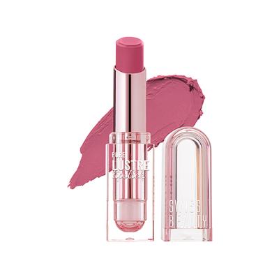 Swiss Beauty Pure Lustre Lipstick -Silk Pink 3.8 g - Lipsticks