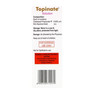 TOPINATE Solution 30ml - Skin Infections-Toc