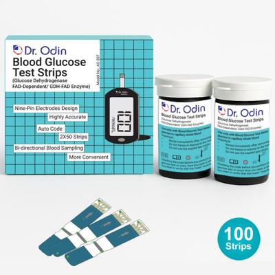 Dr. Odin Blood Glucose Test Strips - (GDH-FAD) (AC-307) 100's - Blood Glucose Monitors/Strips