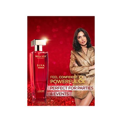 Bella Vita Organic Luxury D.I.V.A Perfume 100 ml - Women Perfumes (Edt/Edp)