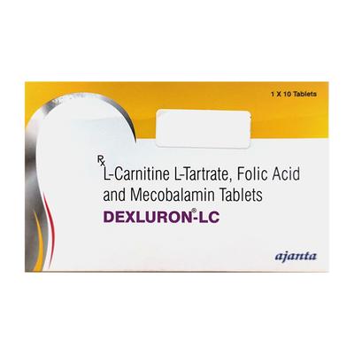 DEXLURON LC Tablet 10's - Supplements-Vam