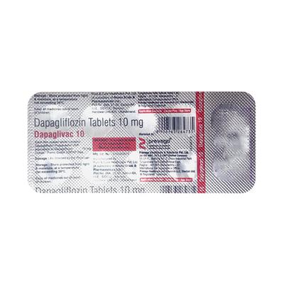 DAPAGLIVAC 10 Tablet 10's - Diabetes-Ant