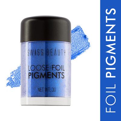 Swiss Beauty Loose Foil Pigments Eyeshadow - (Shade-3) 3 gm - Eyeshadow, Bases & Primers