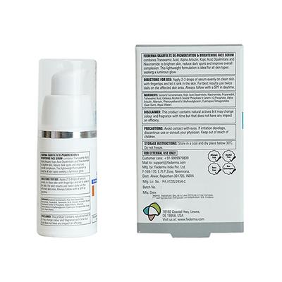 Fixderma Skarfix TX Serum 3% Tranexamic Acid +2% Alpha Arbutin + 4% Kojic Acid + 4% Niacinamide 10 ml - Face Serum