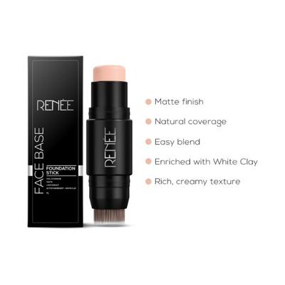 Renee Face Base Foundation Stick - Frappe 8 gm - Foundation