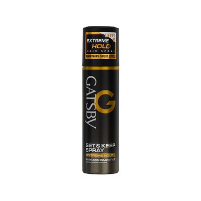 Gatsby Level 5 Extreme Hold Set & Keep Hair Spray 66 ml - Hair Sprays & Mists