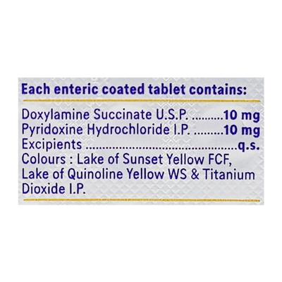 Pregnidoxin NU Tablet 30'S - Vomitting/Emesis-Ant