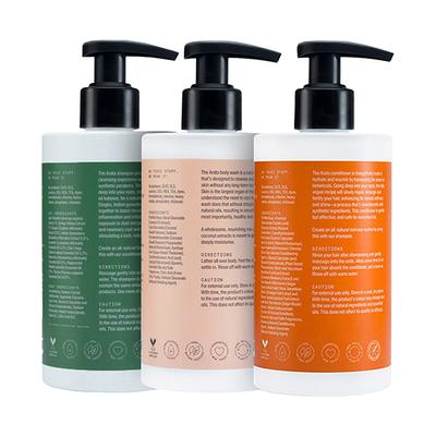 Arata Natural Deep Hydration Combo with Hydrating Shampoo,Body Wash & Conditioner 900 ml - Lotions & Creams