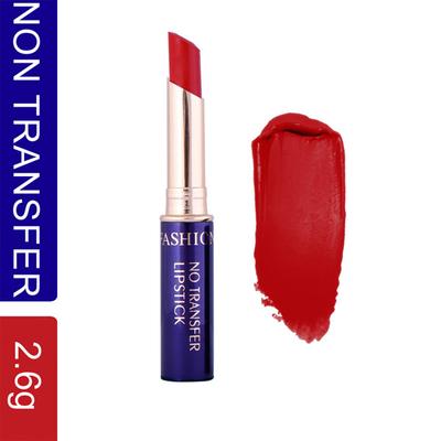 Fashion Colour Non - Transfer Matt Waterproof Lipstick, 21 Vermilion 2.6 gm - Lipsticks