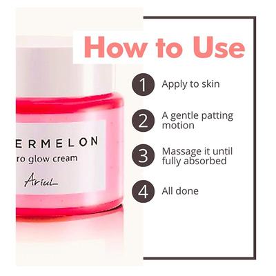 Ariul Watermelon Hydro Glow Cream 55 ml - Face Creams