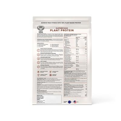 Wellbeing Nutrition Plant Protein Powder - Belgian Dark Chocolate 500 g - Protein Drink