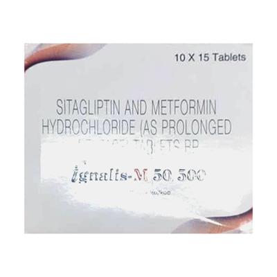 IGNALIS M 50/500 Tablet 15's - Diabetes-Ant