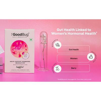 The Good Bug PCOS Balance 4gm Sachet 15's - Women Health