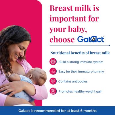 Galact Lactation Granules - Chocolate Flavor 200 g - Nutritional Supplements