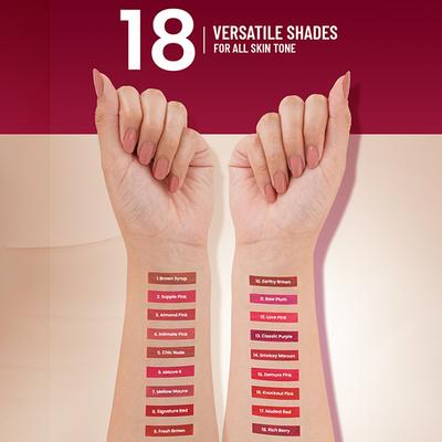 Swiss Beauty Stay On Matte Liquid Lipstick-Mauve It 2 gm - Liquid Lipsticks