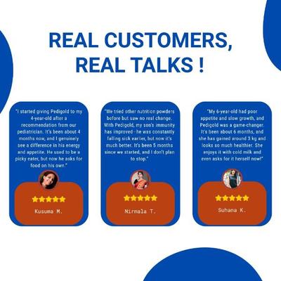 Pedia Gold Plus Vanilla 400 gm - Kids Nutrition