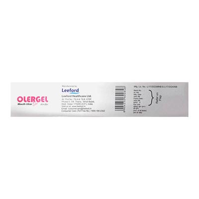 OLERGEL INSTA RELIEF Mouth Ulcer Gel 15g - Anaesthesia - Local-Ana