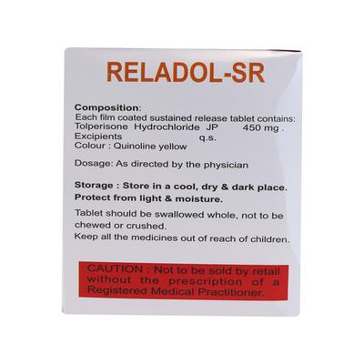 RELADOL SR Tablet 10's - Muscle Cramps/Spasticity-Mus
